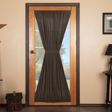 Kettle Grove Plaid Door Panel Curtain 72